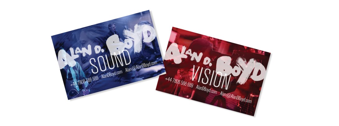 Alan D Boyd bus cards